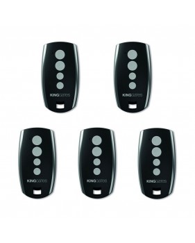 Télécommandes portail Emetteur Radio King-Gates Stylo 4 Noire KVASTY4A