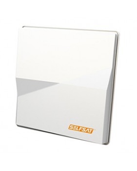 Antenne plate Selfsat H50M2 - LNB Twin - Double polarisation - Réception bisatellite