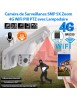 Caméra WiFi 4G réverbère PTZ IP sans fil 5MP 1920P 2560P