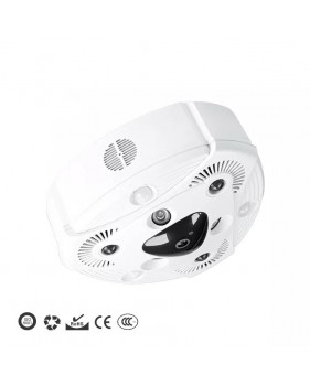 Générateur de Brouillard Sécurité Antivol Sans fil Wifi Caméra Surveillance JT-043S 360° HD 1080P