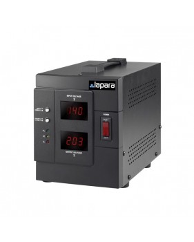 Régulateur de Tension - Lapara AVR 3000 VA - Capacité 3000 VA 2400 W, contre les surcharges, courts-circuits et surchauffe