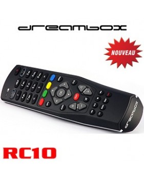 Télécommande d’origine RC-10 pour Dreambox DM 7020 HD/DM 8000/800 HDse et 500 HD à partir des numéros de séries XXXXXX52050