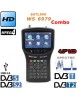 Mesureur de Champ Satellite HD DVB-S/S2 et terrestre DVB-T/T2 - Combo - Satlink WS 6979