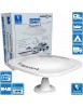 Antenne numérique omnidirectionnelle TNT Travel-Air-II – HDTV DVB-T/T2 ISDB-T DTMB ATSC DAB AM FM