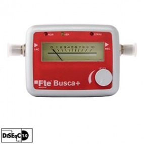 Pointeur satellite à aiguilles BUSCA+ Détection DiSEqC - Testeur LNB + Câble RG-6 30 cm
