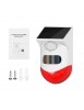 Alarme extérieure d'énergie solaire- WIFI  détecteur - capteur de sécurité Batterie 600 mAh Distance de détection 9-12 m