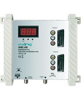 Modulateur Axing AVM 3-00 A/V TWIN UHF