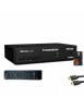 Pack Récepteur TV Satellite Full HD THOMSON THS806 + Carte d'accès TNTSAT + Câble HDMI - Noir
