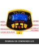 Détecteur De Métaux Détecteur D'or  Ecran LCD  Casque Pelle Imperméable HD Sensibilité 13 cm  Longueur Ajustable 102-130 cm