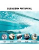 Pompe de Piscine Pompe de Filtration Circulation Hors Sol 18000LH 750W Vitesse 3450 tr/min pour piscines spas sources thermales