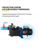 Pompe de Piscine Pompe de Filtration Circulation Hors Sol 18000LH 750W