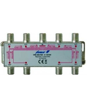 Répartiteur VRE 800 à 8 directions - 1 entrée / 8 sorties - 18dB