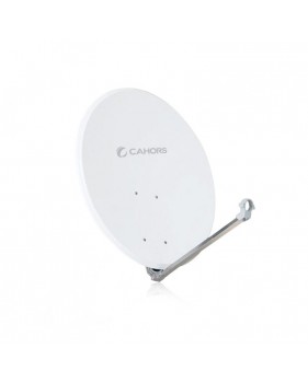 Antenne Parabole Satellite ALUMINIUM - Cahors ANT 80HD - 80 CM, Gain 38,1 dB, 12,625 GHz