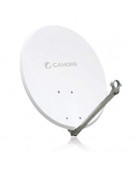 Antenne Parabole Satellite ALUMINIUM - Cahors ANT 65HD - 65 CM, Gain 36,3 dB, 12,625 GHz