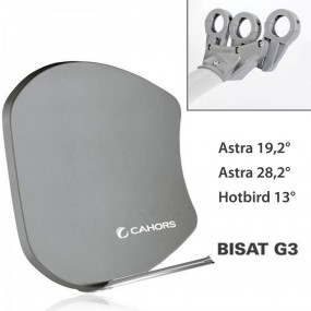 Antenne Parabole Multisatellite - Cahors SMC Bisat