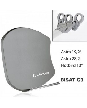 Antenne Parabole Multisatellite - Cahors SMC Bisat