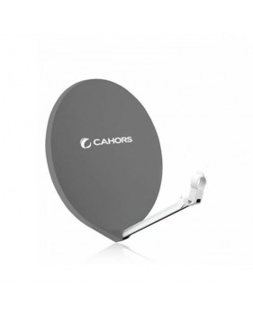 Antenne Parabole Satellite Fibre - Cahors SMC 80 UNI - 80 CM, Gain 38,25 dB, Bande de fréquence 0,7 - 12,75 GHz
