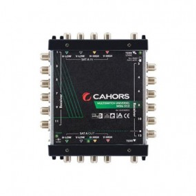 Commutateur DiSEqC Multiswitch Universel - Cahors MSU 512