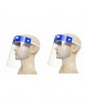 2 Visières de Protection VISIERE  Réutilisable  Anti Gouttelette Antibué Anti Poussière Ecran Facial Protection Bouclier
