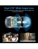 Caméra 170 Degrés Dash Cam 4K WiFi GPS Range Tour