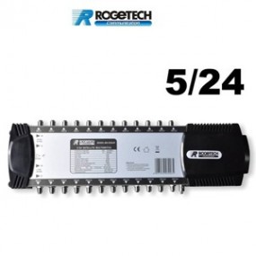 Multiswitch 5/24 NT Rogetech - 5 entrées vers 24 sorties