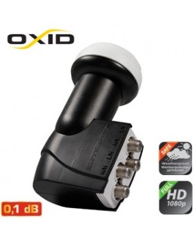 LNB Quattro 0.1 dB - 40 mm - Smart OXID