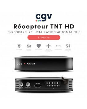 Récepteur Enregistreur TNT HD ETIMO FP