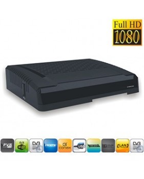 Décodeur  HD DVB-S2 - VIACCESS - HDMI - deport IR - USB - Ethernet - RS232C