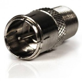 Adaptateur F femelle vers fiche F rapide mâle