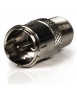 Adaptateur F femelle vers fiche F rapide mâle