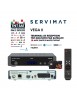 Récepteur TV satellite Full HD - SERVIMAT VEGA II + Carte d'accès TNTSAT V6 - Astra 19.2°, Time Shift, Son Dolby Digital +