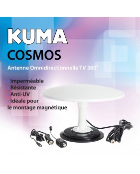 Antenne TV Numérique Omnidirectionnelle 360⁰ - KUMA