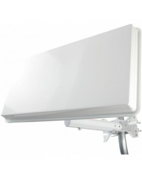 Antenne satellite plate SEDEA 769921 Gain 33,7 dB  Fréquence d'entrée 10,7 à 12,75 GHz Polarisation double