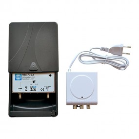 Kit Préamplificateur ”Faible Bruit” UHF LTE 700 MHz + Alimentation VA 15 A WISI VM 7352