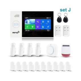 Système d'alarme de sécurité domestique intelligent Tuya SET J