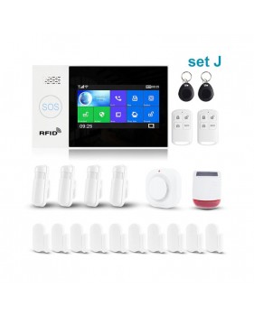 Système d'alarme de sécurité domestique intelligent Tuya SET J