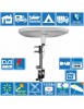 Antenne TNT TV HD Amplifiée Numérique omnidirectionnelle TRAVELAIR