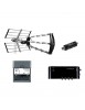 Kit Antenne d'Extérieure Trinappe 26dB UHF Metronic