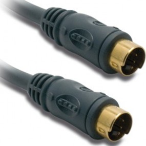 Cordon S-Vidéo mâle / mâle 10 métres -  METRONIC