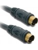 Cordon S-Vidéo mâle / mâle 10 métres -  METRONIC