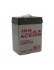 Batterie Plomb Etanche - ACEDIS STD 5S - AGM VRLA, 6 V 5 Ah