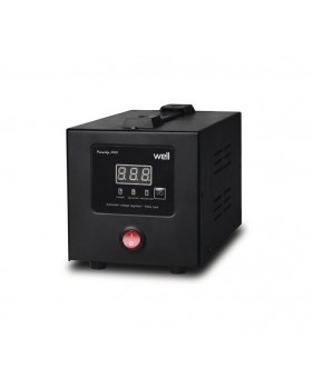 Stabilisateur de Tension Automatique AGILE R1000P 1000VA 700W WELL AVR-TRC-AGILE1000-WL - Tension d'entrée AC 140V - 250V