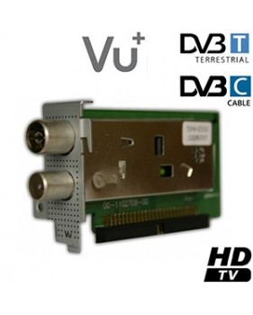 Tuner Hybrid DVB-C/T pour VU+ UNO / ULTIMO / DUO2