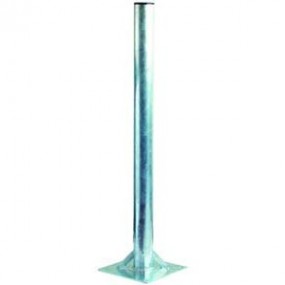 Pied de terrasse en acier galvanise -  Ø 60 mm -  Hauteur 84 cm