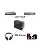 Convertisseur Audio numérique à analogique L / R, Fiber optique
