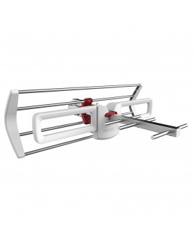 Antenne UHF Numérique Terrestre Optimisée HDTV & LTE - Fagor Aura D2 - Gain 12 dB, Canaux 21-48, 694 MHz LTE, Connecteur F
