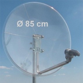 Parabole transparente SRC VENUSIS 85 cm avec LNB universel - METRONIC
