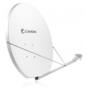 Parabole fibre SMC 120 cm + Monture fixe