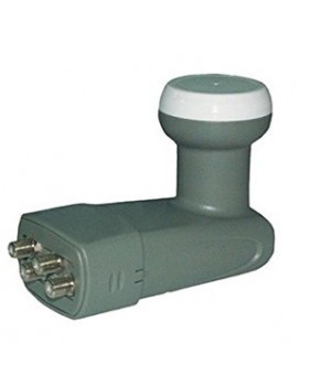 LNB Quad 0,1 dB - Icecrypt - 3 ans de garantie