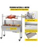 Grill Rotatif Barbecue Charbon électrique 60 Kg 25 W